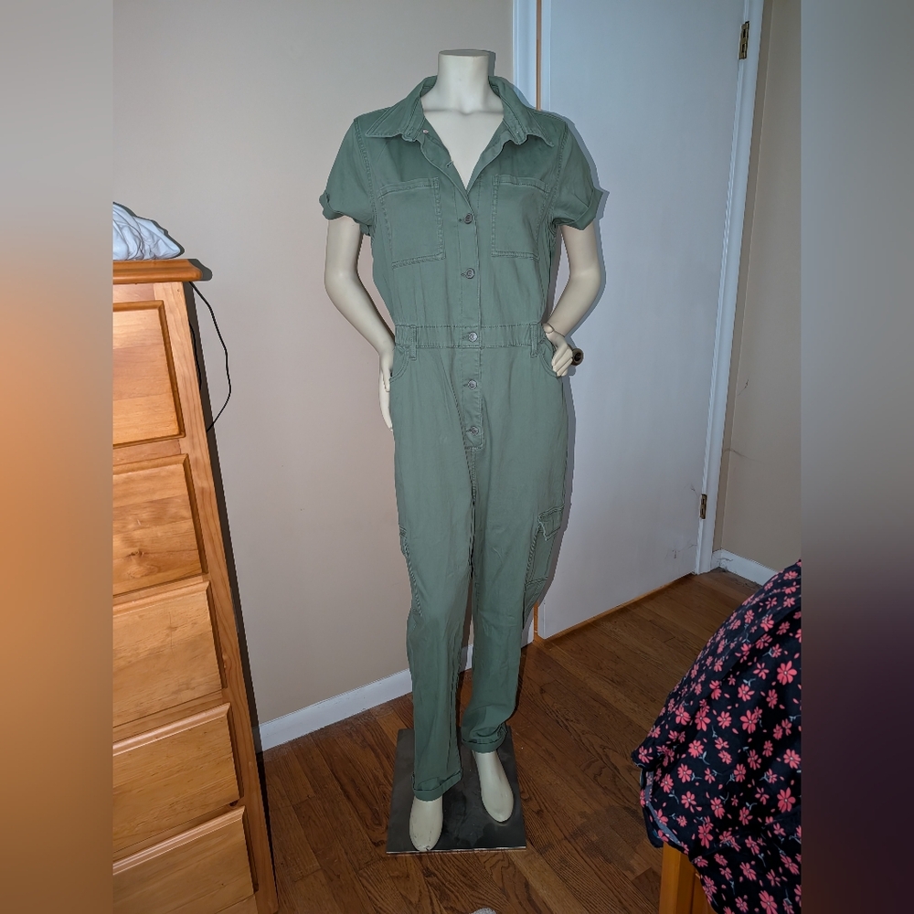 Women's Green Jumpsuit